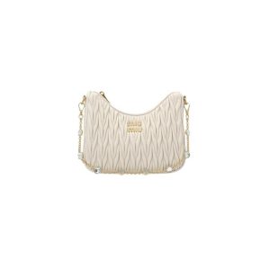 Matelasse nappa leather shoulder bag