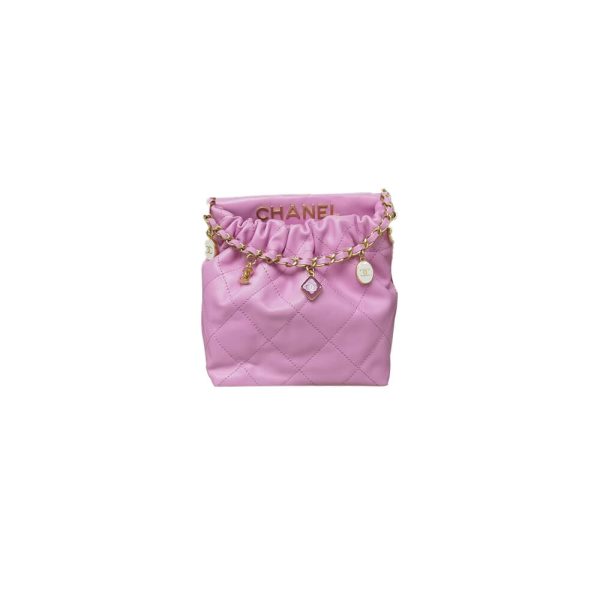 Ch*el small bucket bag