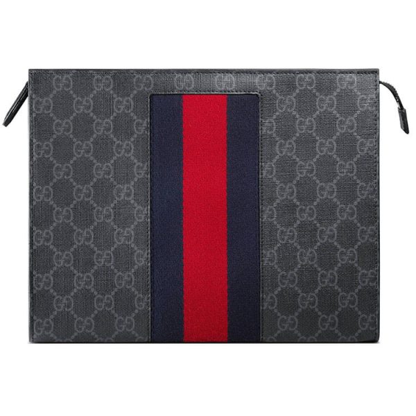 G*u*i gg black pouch