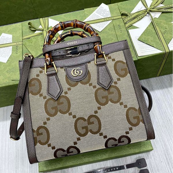G*u*i diana jumbo gg small tote bag