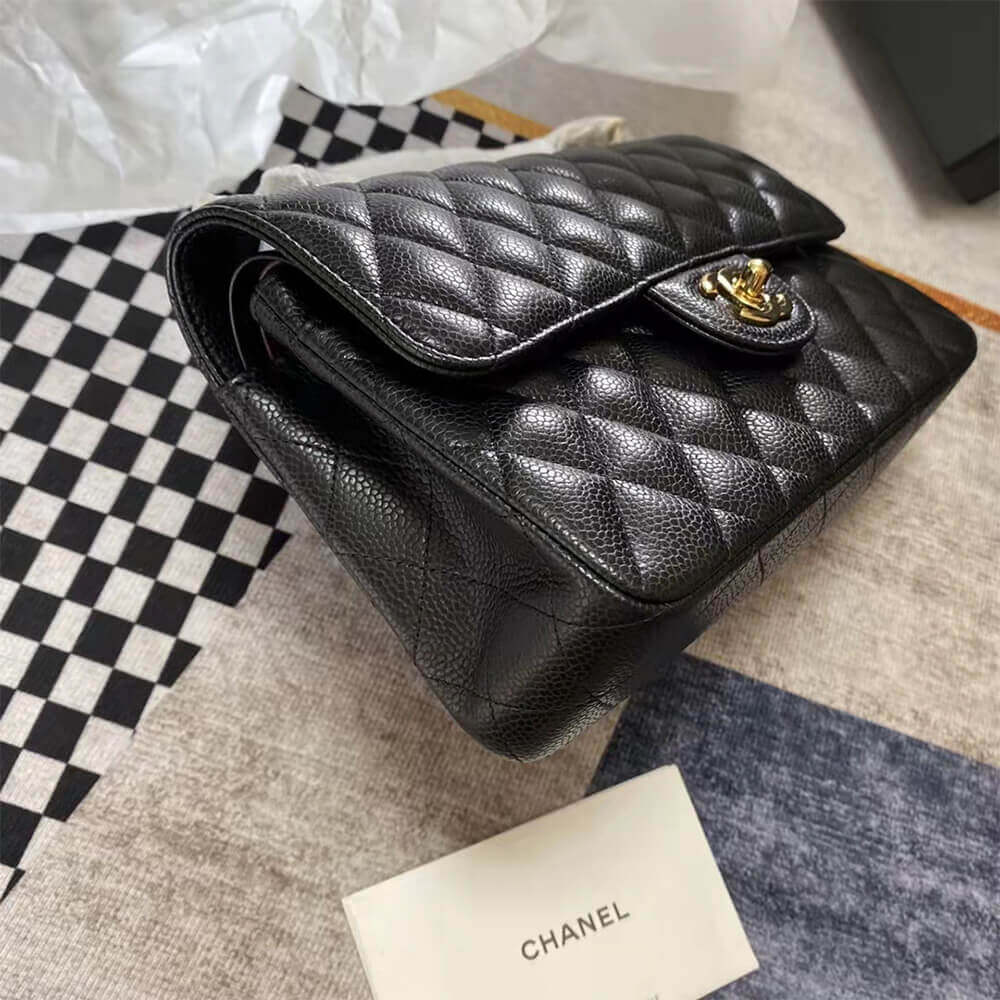 Ch*el classic flap handbag