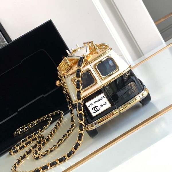 Ch*el mini van minaudiere(low stock)