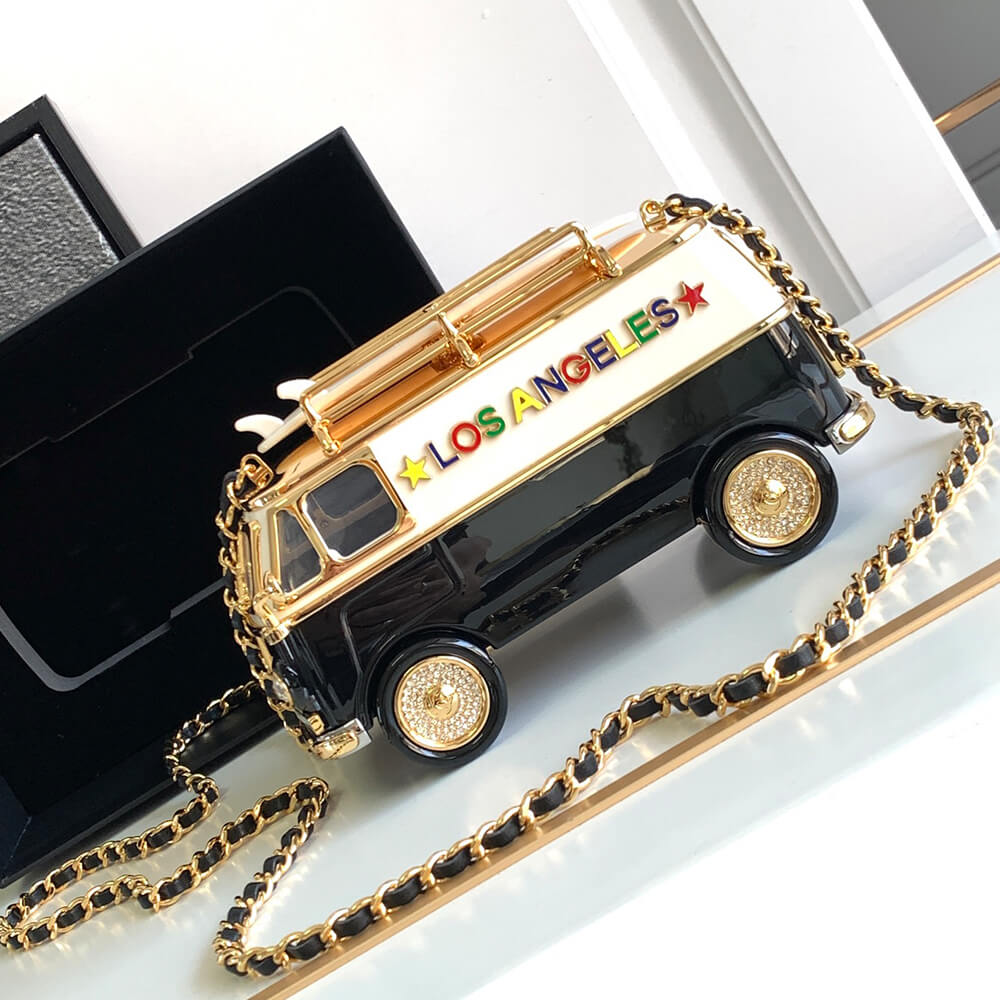 Ch*el mini van minaudiere(low stock)
