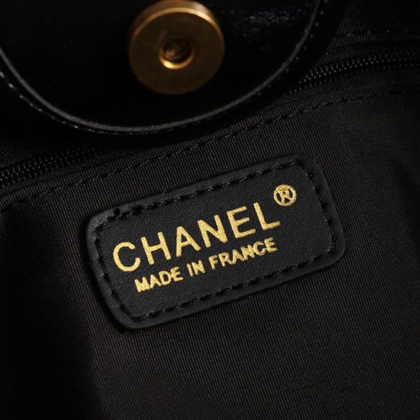 Ch*el large deauville tote